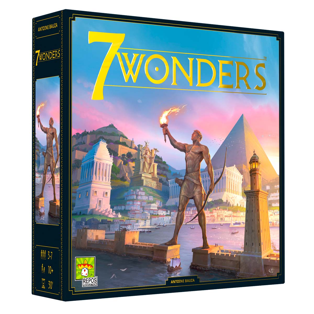 7 Wonders board game box
