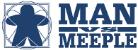 Man vs. Meeple logo