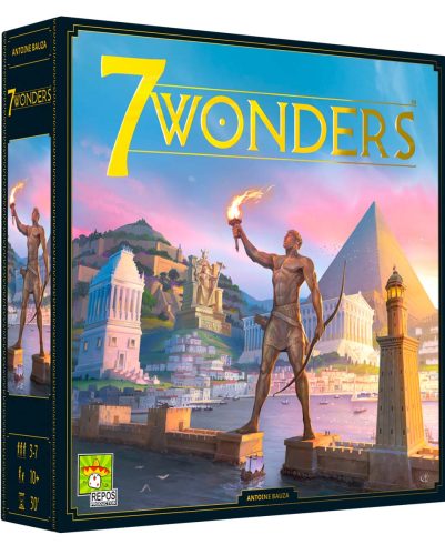 7 Wonders board game box