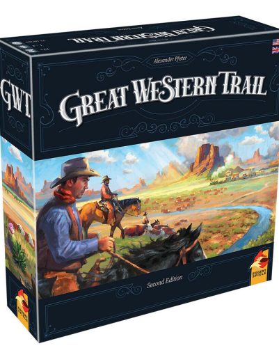 Great Western Trail board game box